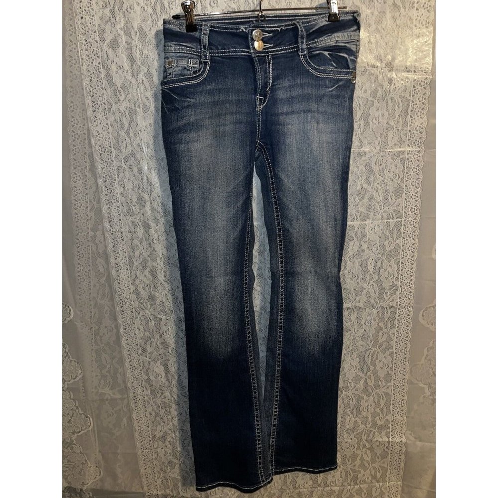 Wallflower Luscious Curvy Denim Jeans Women Size 3 26X30 Boot Cut